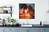 MuchoWow® Poster Meer - Palme - Sonnenuntergang - Strand - Produktbild-Vorschau 3