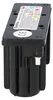 A black battery pack with a label on top. Podgląd zdjęcia produktu