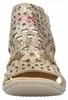 Rieker Damen Sandalette Hochfrontsandale Schaft Cut-Outs Produktbild-Vorschau 5