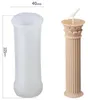 Stampo per candele in silicone per sapone, colonna antica Anteprima dell’immagine prodotto 2