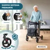 Mobiclinic Deambulatore rollator ausilio regolabile in Anteprima dell’immagine prodotto 3