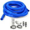 SET> 6,00m Schwimmbad Schlauch, blau Ø 32mm Produktbild-Vorschau 1