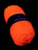 PSYWORK 50g Schwarzlicht Wolle Neon | Orange | Strickgarn Produktbild-Vorschau 2