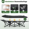 Sekey Tragbares Feldbett mit Matratze, Feldbett Klappbett Produktbild-Vorschau 3