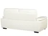 BELIANI 3-Sitzer Sofa Cremeweiß Kunstleder Breite Armlehnen Produktbild-Vorschau 5