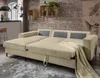 Eckbank met chaise longue, slaapfunctie, bedopslag, Productafbeelding-voorbeeld 3