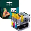 A box of printer ink cartridges and the cartridges themselves. Produktbild-Vorschau