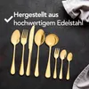 Infinity Goods Besteckset – Gold – 39-teilig – Besteck für Produktbild-Vorschau 7