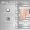 LuxeBath Designový koupelnový radiátor, 500x1000 mm, chrom, Náhled obrázku produktu 6