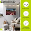 ARTland Wandbild Alu für Innen & Outdoor Lüneburger Heide Produktbild-Vorschau 2