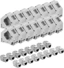 kwmobile Keystone Modul Set CAT 6A mit Hutschienenadapter - Produktbild-Vorschau 8