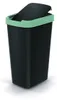 Poubelle 45l avec couvercle KEDEN COMPACTA Q noir avec bord Voir les images du produit 6