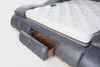 Leder Betten  Design Bett Doppel Ehe Modernes Hotel Gestell Produktbild-Vorschau 10