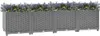 vidaXL Podwyższone łóżko 160x40x38 cm Polipropylen Podgląd zdjęcia produktu 1