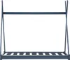 vidaXL Kinder-Bettgestell Grau Massivholz Kiefer 70 x 140 Produktbild-Vorschau 2