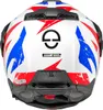 Schuberth E2 Explorer Klapphelm, blau/rot/weiß, L (59) Produktbild-Vorschau 5