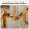 FLEXISPOT Massivholzbett 160x200cm aus Gummibaumholz, Produktbild-Vorschau 6