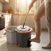 Relaxdays Wischmopset, 14,5 liter emmer en centrifuge, Productafbeelding-voorbeeld 2