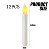 12 LED Kerzen mit  Flammenlose Flackernde Teelichter 12 Produktbild-Vorschau 5