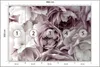 Muralo Selbstklebende Fototapete Pastell BLUMEN Pflanzen Produktbild-Vorschau 2