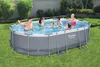 Piscina ovale fuori terra Power Steel, filtrazione a Anteprima dell’immagine prodotto 2