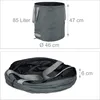 Relaxdays Laubsack, selbstaufstellend, 3er Set, 85 L, Pop Produktbild-Vorschau 4
