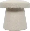 Pilzförmiger Hocker 43 cm weiß Produktbild-Vorschau 6