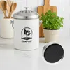 Poubelle à compost Relaxdays pour la cuisine, 5 l, petite Voir les images du produit 5