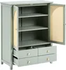 BELIANI Schuhschrank Mintgrün MDF Holzwerkstoff u. Produktbild-Vorschau 5