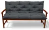 Beautissu Flair BR Copriseduta grigio grafite, 120x50x50 cm Anteprima dell’immagine prodotto 1