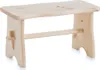 A simple wooden stool or bench shown against a white background. Produktbild-Vorschau