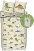 SkyBrands Dinosaurier Kinderbettwäsche 135x200 cm – Dino Produktbild-Vorschau 10