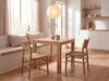 FineBuy Tavolo da pranzo in legno massiccio di acacia 80 x Anteprima dell’immagine prodotto 2