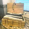 UNUS Holzkisten geflammt Aufbewahrungsbox aus Holz mit Produktbild-Vorschau 3