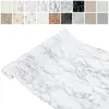 Klebefolie Möbel 67x100 cm Meterware - Marmor Silber - Produktbild-Vorschau 2