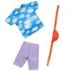 Barbie Ken Fashion Pack HBV41 T-Shirt mit Wolkenmuster + Produktbild-Vorschau 5