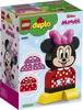 The image shows the packaging of a LEGO DUPLO Minnie Mouse building set. Anteprima dell’immagine prodotto