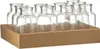 Skipp transparente Glasvase in Flaschenform 16 cm hoch 8 cm Produktbild-Vorschau 1