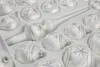 39 tlg. Glas-Weihnachtskugeln Set in Ice Weiss Silber Komet Produktbild-Vorschau 2