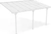 Terrassenüberdachung Carport KLEO 450L300 Aluminium Weiß Produktbild-Vorschau 3