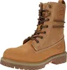A single brown lace-up boot is shown against a white background. Voir les images du produit