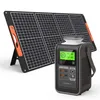 SWAREY S200 DC Powerstation mit 100W Solarpanel,192Wh Produktbild-Vorschau 1