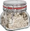WELLGRO Einmachgläser mit Bügelverschluss eckig 550ml - Produktbild-Vorschau 3