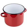 Emaille Topf 4L rot Kochtopf Universaltopf Suppentopf Produktbild-Vorschau 6