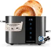 A toaster with bagels on top, set against a white background. Produktbild-Vorschau