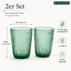 Trinkglas Ray 2er-SET Grün - 300ml Produktbild-Vorschau 3