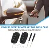 Coque De Clé De Remplacement À 3 Boutons Pour Télécommande Voir les images du produit 1