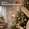 Weihnachtskranz LED Kranz Timer Batterie Lichterkranz Produktbild-Vorschau 8