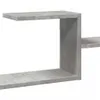 PUEAZU Wandregal Betongrau 104x15x49 cm Holzwerkstoff - Produktbild-Vorschau 6