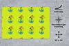 MuchoWow® Schreibtischunterlage Blumen - Vasen - Muster Produktbild-Vorschau 2